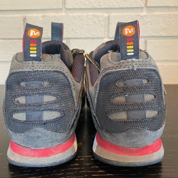 MERRELL Edge Charcoal Women's Size 6.5 Hiking Continuum Vibram Sole Boots Shoes - Picture 7 of 7